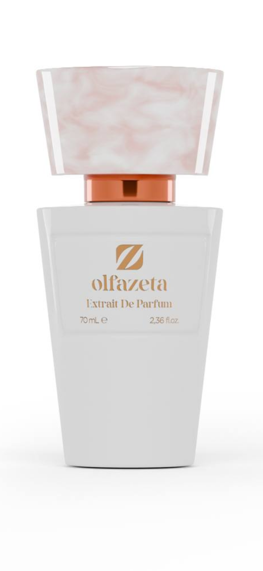 Parfum femme Chogan — flacon blanc Olfazeta